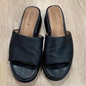 Madewell Leather Women's Slide Sandals